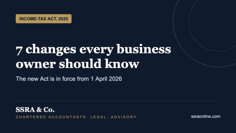 Income-tax Act, 2025: 7 Changes Every Business Owner Should Know